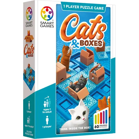 Puzzelspel Smart Games Cats & Boxes – afbeelding 2