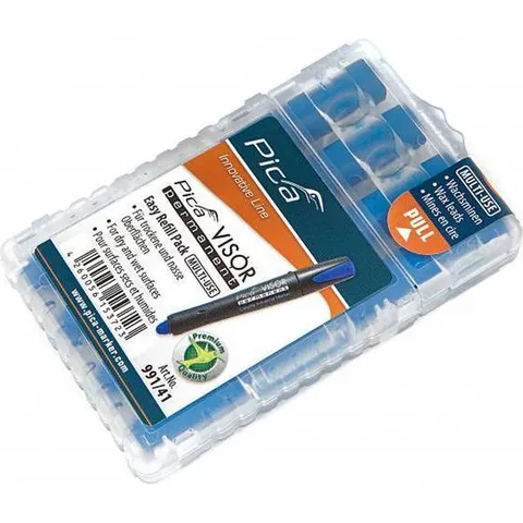 Pica 991/41 Visor Permanent Navulling Blauw – afbeelding 2