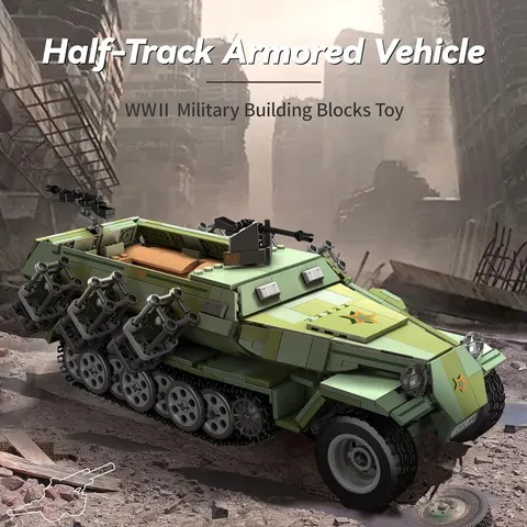 Mould King SD.KFZ.251/1 Remote Control – afbeelding 2