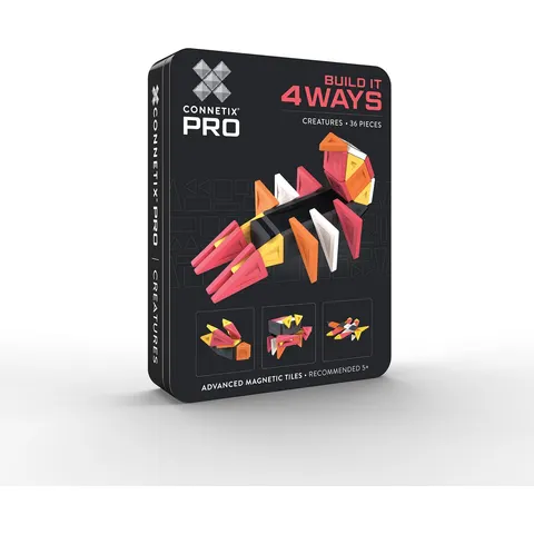 Connetix Pro Build-it Créatures - 36 pièces Multicolore taille unique – image 2