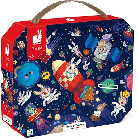 Puzzle Fusée 54 pcs - Janod – image 2