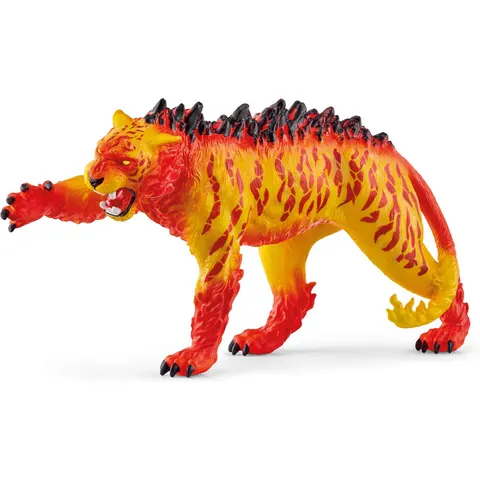 Schleich Lava Tijger Figuur – afbeelding 3