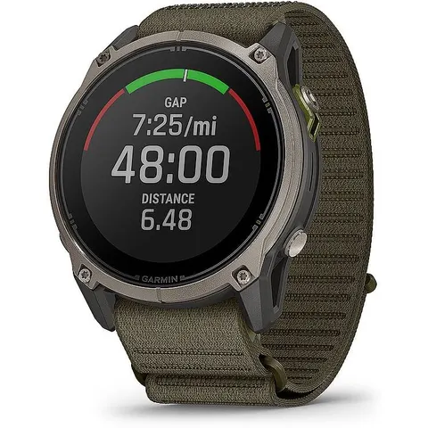 Garmin GPS-Multisport-Smartwatch Enduro 4 Schwarz/Titan schwarz B – Bild 2
