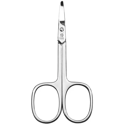 Babyschere vernickelt blank Pfeilring 1stk – Bild 2