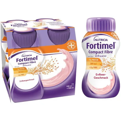 Fortimel Compact Fibre Erdbeere – Bild 2