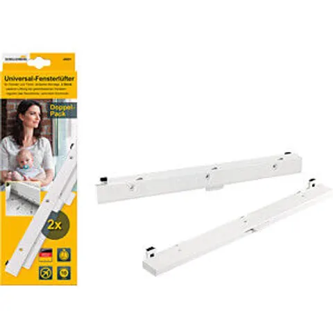 SCHELLENBERG AS 46601 - Universal window ventilator, white, 2 pack – image 2