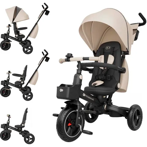 Kinderkraft Dreirad SPINSTEP 2 PLUS – beige – Bild 2