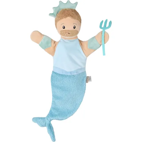 Handpuppe Wassermann – tuerkis – Bild 2
