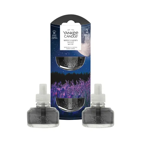Midsummer's Night Diffuser Refill Yankee Candle, Black | Fresh & Clean – image 2