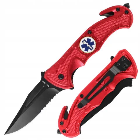 Nóż Paramedic - czerwony, Mil-Tec – zdjęcie 5