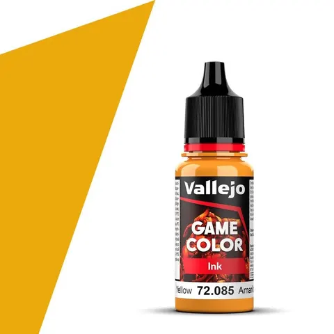 Vallejo Game Color Game Ink - Yellow (18ml) – image 2