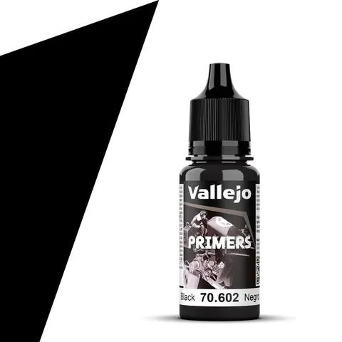 Vallejo Polyurethane Primer Black (17ml) – image 2