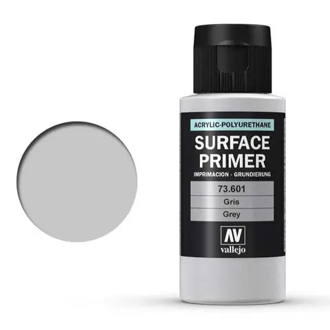 Vallejo Acrylic Polyurethane - Primer Grey 60ml - VAL73601 – image 2