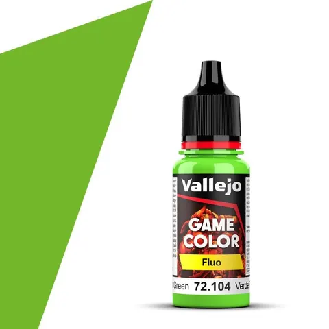 Vallejo Game Color Fluo Green (18ml) – image 2