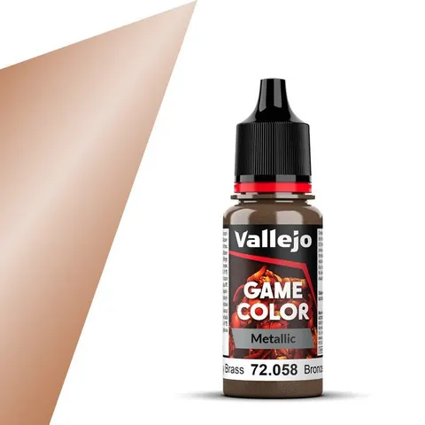 Vallejo Game Color Brassy Brass (18ml) – image 2