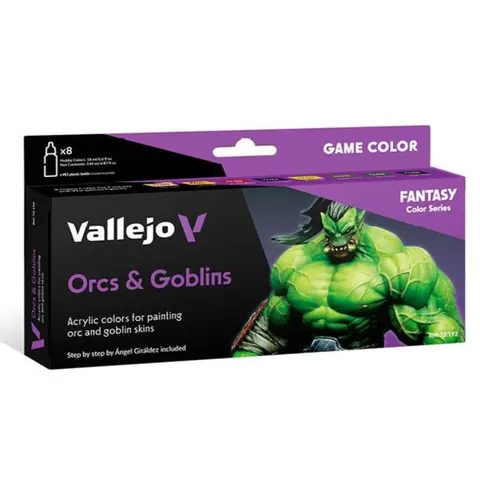 Vallejo Game Color Set - Orcs & Goblins 72.192 – image 2