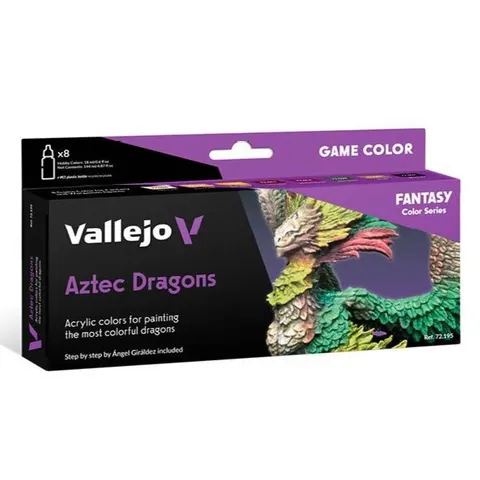 Vallejo Game Color Set - Aztec Dragons 72.195 – image 2
