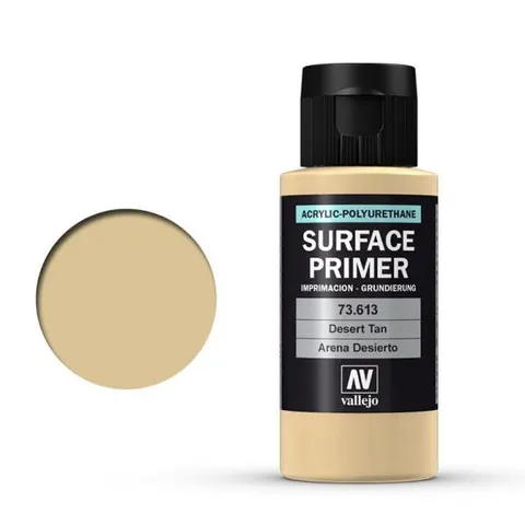 Vallejo Polyurethane - Primer Desert Tan Base 60ml – image 2