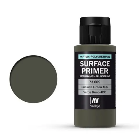 Vallejo Acrylic Polyurethane - Primer Russian Green 60ml – image 2