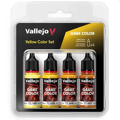Vallejo Game Color - Yellow Set (x4) – image 2