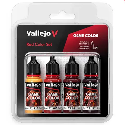 Vallejo Game Color - Red Set (x4) – image 2