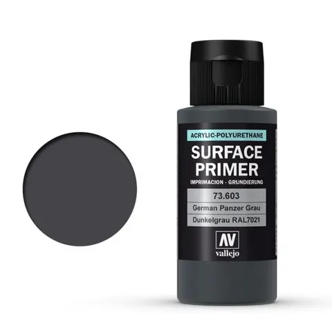 Vallejo Acrylic Polyurethane - Primer German Panzer Grey 60ml – image 2