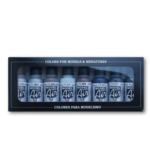 Vallejo Model Air Set - Metallic Colors 71.176 – image 2
