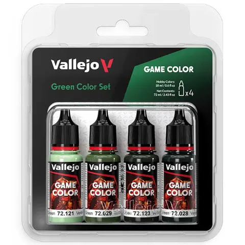 Vallejo Game Color - Green Set (x4) – image 2