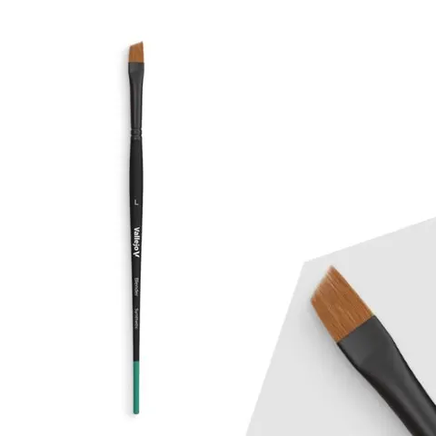 Vallejo AV Blender - Flat Angled Synthetic Brush (large) – image 2