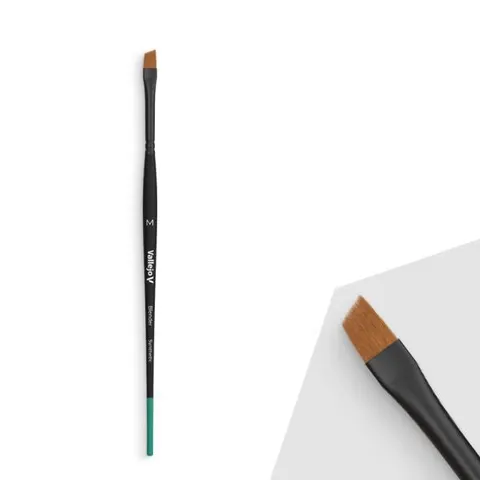 Vallejo AV Blender - Flat Angled Synthetic Brush (medium) – image 2