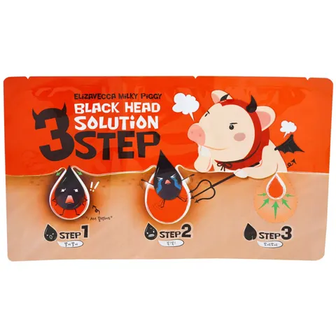 Elizavecca - Black Head Solution 3 Step Kit 1 pc – image 3