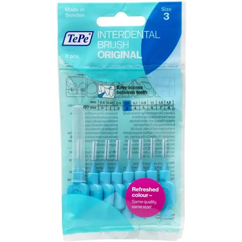 TePe Original interdental brushes 0,6 mm 8 pc – image 2
