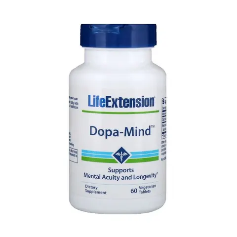 Life Extension, Dopa-Mind™, 60 Vegetarian Tablets – image 2