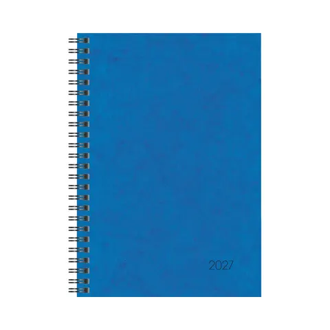 Buchkalender Mod. 796 2027 | A5, Karton, blau – Bild 3