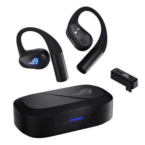ASUS ROG Cetra Open Wireless Gaming Earbuds – Schwarz – Bild 2