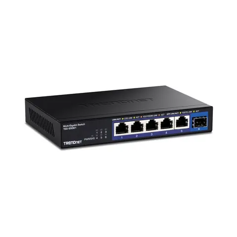 TRENDnet TEG-S5061 - Version v1.0R - Switch - unmanaged – schwarz – Bild 2