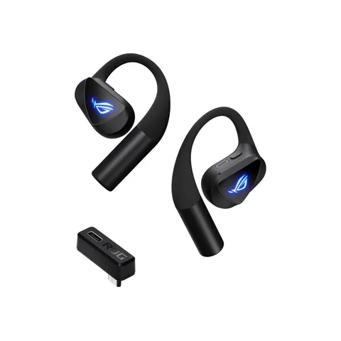ASUS ROG Cetra Open Wireless Gaming Earbuds – Schwarz – Bild 4