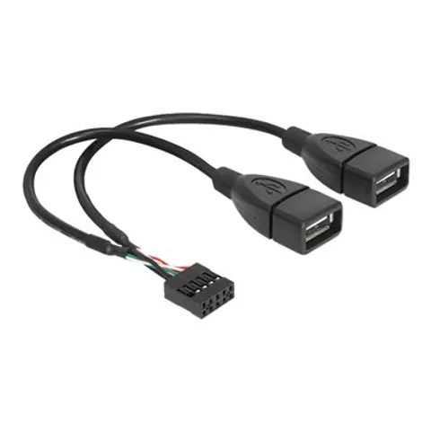 Delock USB-Kabel intern auf extern - USB (W) – Bild 2