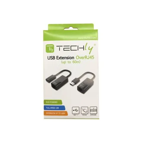 Techly USB extender on Cat.5E/6 60m cable - USB-Erweiterung – Bild 2