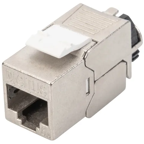 DIGITUS Keystone Modul Kat. 6A, geschirmt, grau – Bild 4
