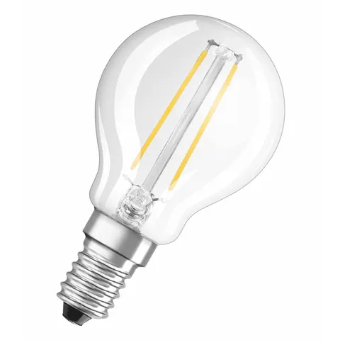 OSRAM LED Lampe BASE CLASSIC P 4W 827 Clear E14 2er-Pack – Bild 3