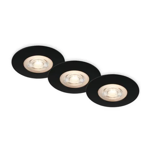 LED-Einbaustrahler Kulana schwarz 3er-Set IP65 – Bild 2