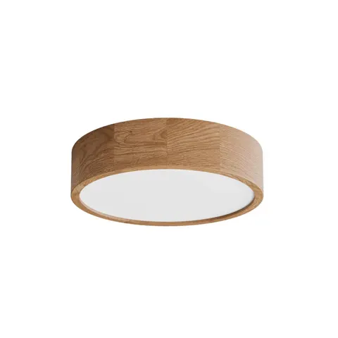 Deckenleuchte Cleo DR375, IP20, Sensor, Ø 38 cm, Eichenholz – Bild 2