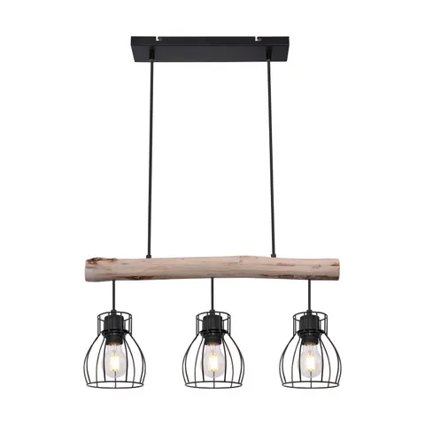 GLOBO LIGHTING Pendelleuchte – schwarz – Bild 2
