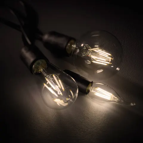 LED-Filamentlampe E27 8W Switch Dimmer, 2.700K – Bild 2