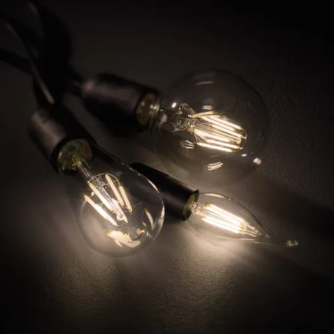LED-Lampe E14 4W Filament, 2.700K Switch Dimmer – Bild 2