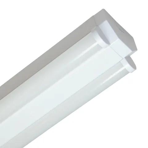 Basic 2 - zweiflammige LED-Deckenlampe 120cm – weiß – Bild 2