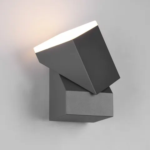 LED-Außenwandleuchte Avon, einflammig – anthrazit – Bild 2