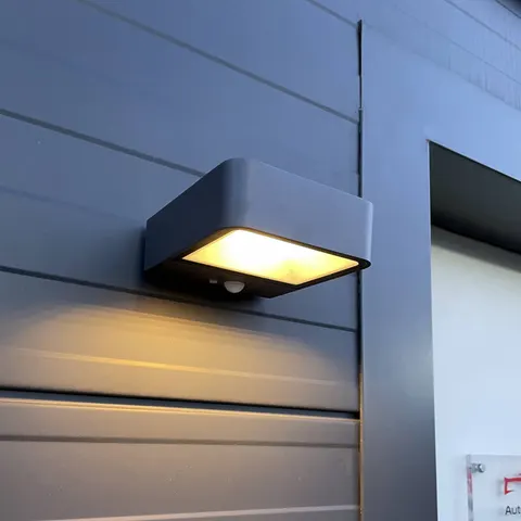 Megatron Wandia LED-Solarwandleuchte, Sensor – anthrazit – Bild 2
