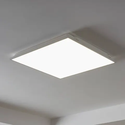 EGLO Deckenleuchte "HERRORA-Z Deckenlampe weiß, Tuneable White, ZigBee 3.0, Panel, Timer", weiß, H: 4cm, 1 Stk., Leuchten, App / Sprachsteuerung Alexa, ‎59,5 x – Bild 2